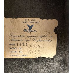 (BRUGT) K. Yairi AR377E Western guitar 